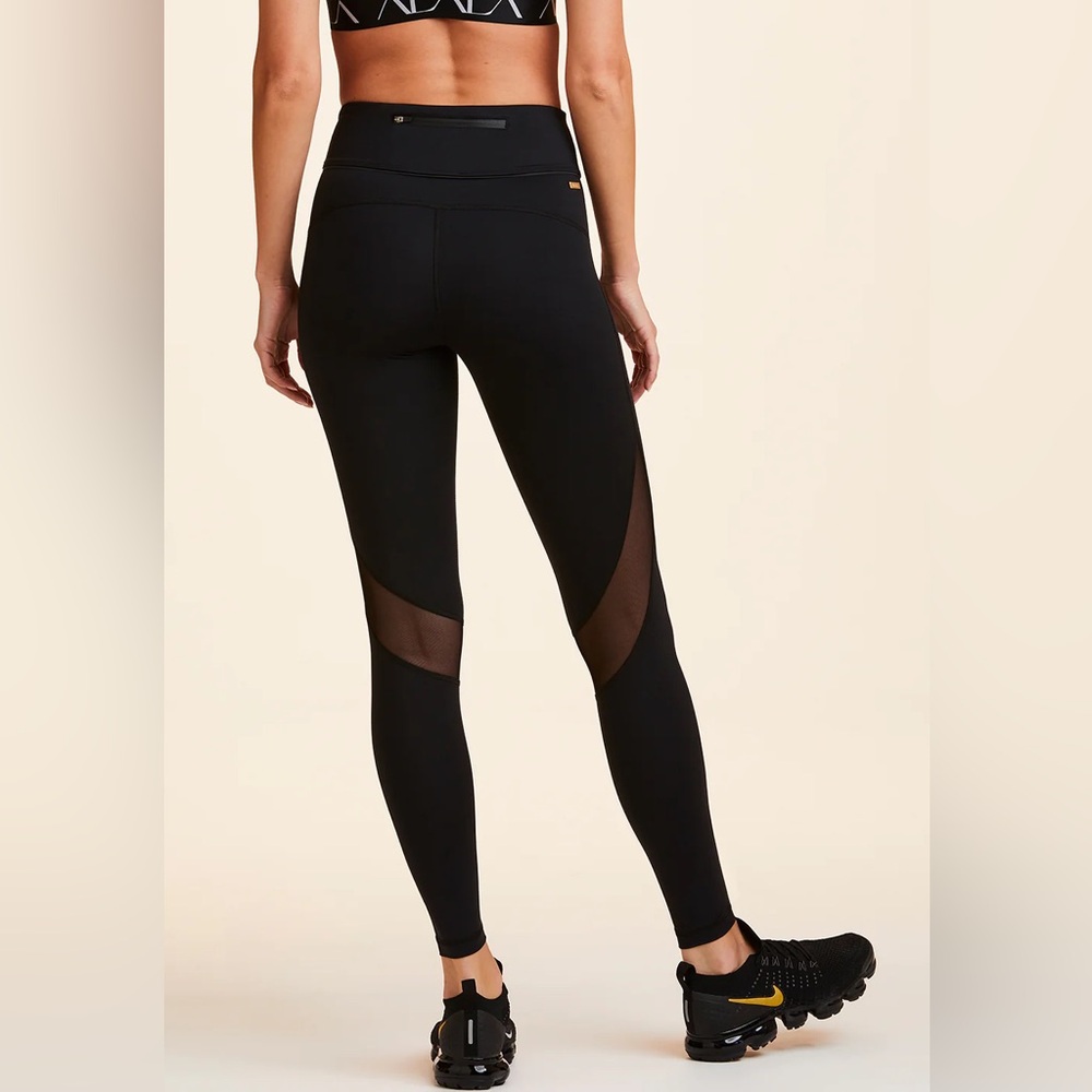 Alala Sport Leggings with sheer mesh panels worn once perfect condition